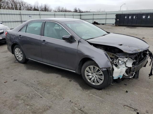 4T1BF1FK7EU381587 - 2014 TOYOTA CAMRY L GRAY photo 4