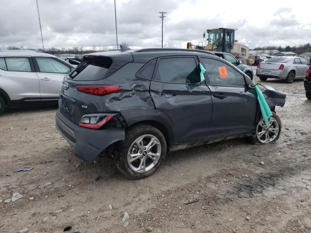 KM8K6CAB7PU008605 - 2023 HYUNDAI KONA SEL GRAY photo 3