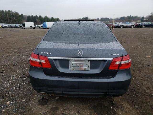 WDDHF8JB9DA766122 - 2013 MERCEDES-BENZ E 350 4MATIC GRAY photo 6