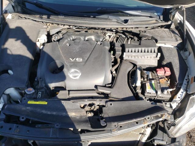 1N4AA5AP7AC864561 - 2010 NISSAN MAXIMA S WHITE photo 11