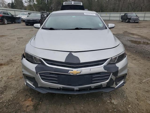 1G1ZE5ST5HF183605 - 2017 CHEVROLET MALIBU LT SILVER photo 5