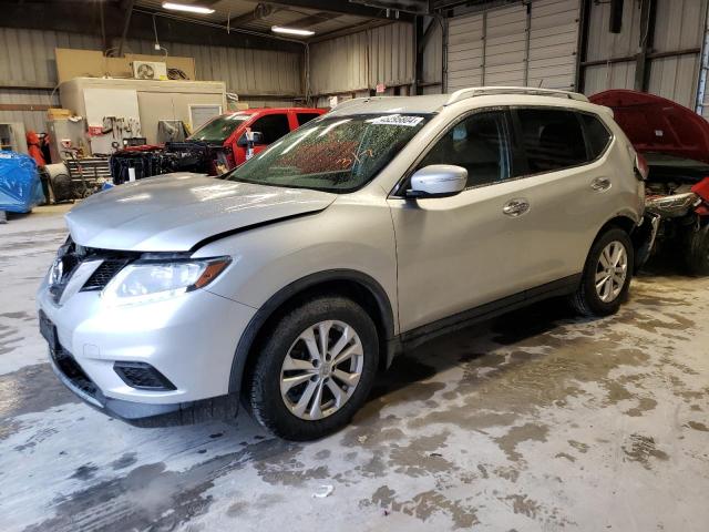 KNMAT2MTXFP519374 - 2015 NISSAN ROGUE S SILVER photo 1