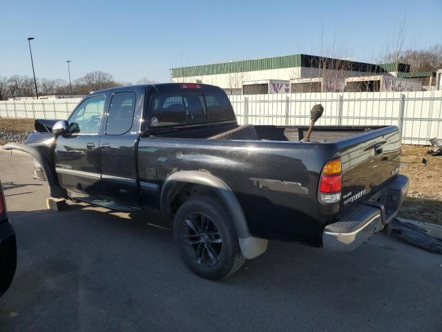 5TBBT4414YS090619 - 2000 TOYOTA TUNDRA ACCESS CAB BLACK photo 2