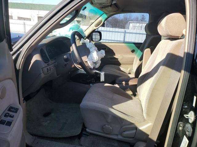 5TBBT4414YS090619 - 2000 TOYOTA TUNDRA ACCESS CAB შავი ფოტო 7