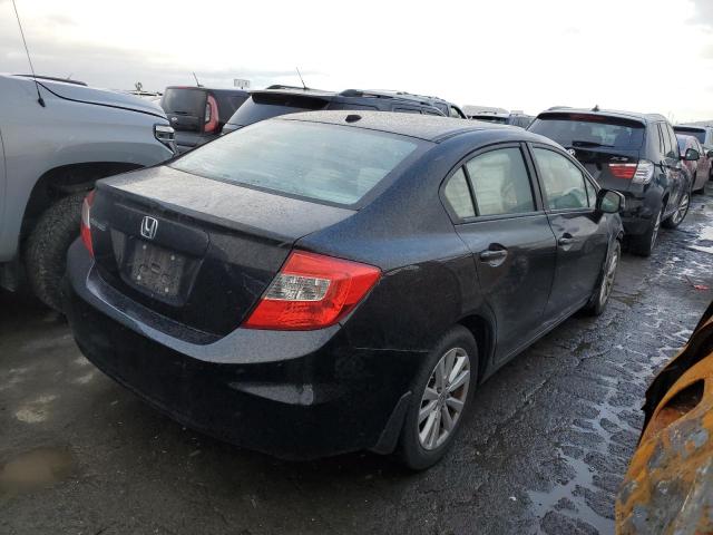 19XFB2F83CE071475 - 2012 HONDA CIVIC EX BLACK photo 3