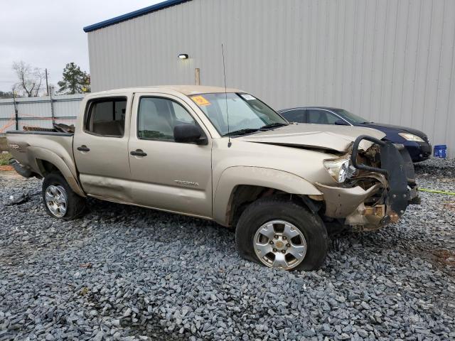 5TELU42N85Z098946 - 2005 TOYOTA TACOMA DOUBLE CAB BEIGE photo 4