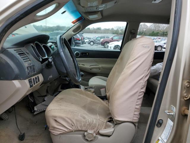 5TELU42N85Z098946 - 2005 TOYOTA TACOMA DOUBLE CAB BEIGE photo 7