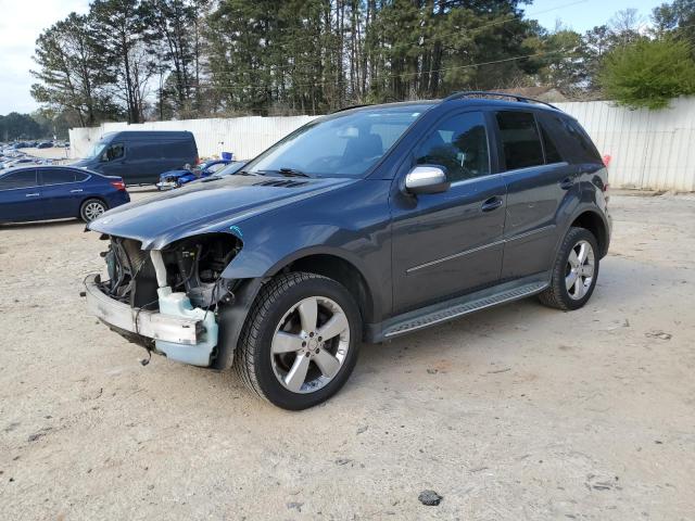 4JGBB8GB0AA619228 - 2010 MERCEDES-BENZ ML 350 4MATIC BLACK photo 1