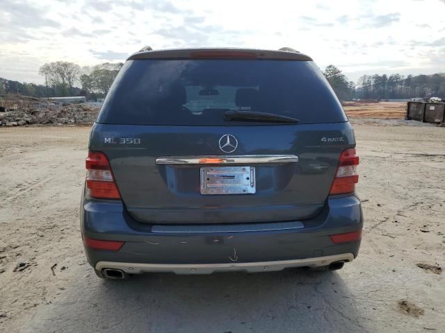 4JGBB8GB0AA619228 - 2010 MERCEDES-BENZ ML 350 4MATIC BLACK photo 6