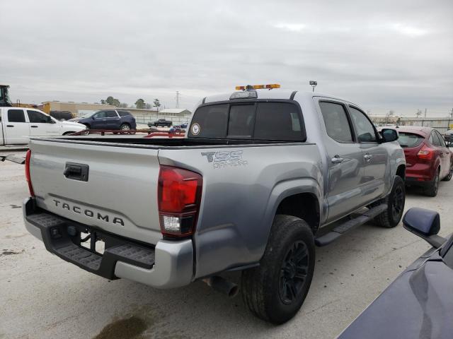 5TFAX5GN0KX141546 - 2019 TOYOTA TACOMA DOUBLE CAB SILVER photo 3