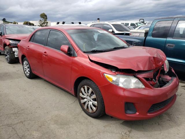 5YFBU4EE3CP068893 - 2012 TOYOTA COROLLA BASE RED photo 4