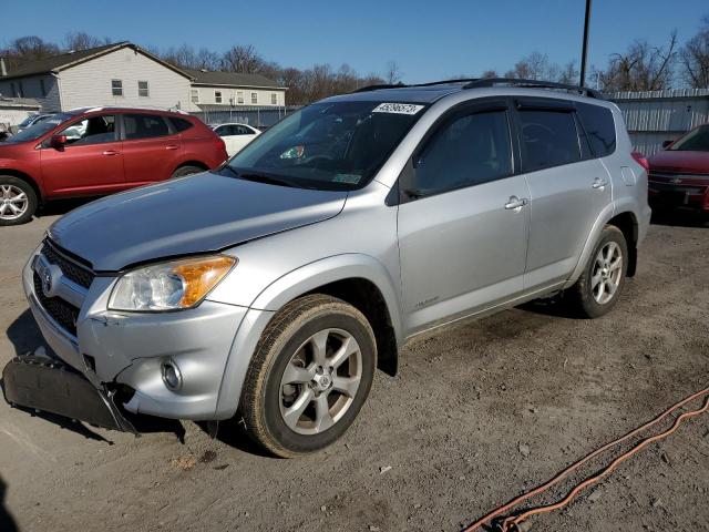 2T3DK4DV1BW042250 - 2011 TOYOTA RAV4 LIMITED SILVER photo 1