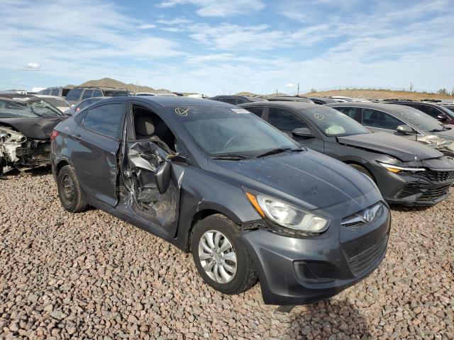 KMHCT4AE1DU303689 - 2013 HYUNDAI ACCENT GLS GRAY photo 4