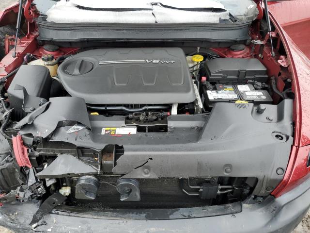 1C4PJMBS9FW756417 - 2015 JEEP CHEROKEE TRAILHAWK MAROON photo 12