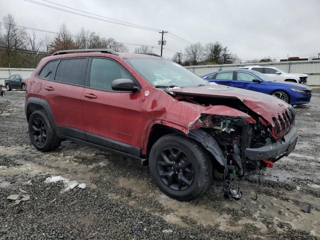 1C4PJMBS9FW756417 - 2015 JEEP CHEROKEE TRAILHAWK MAROON photo 4