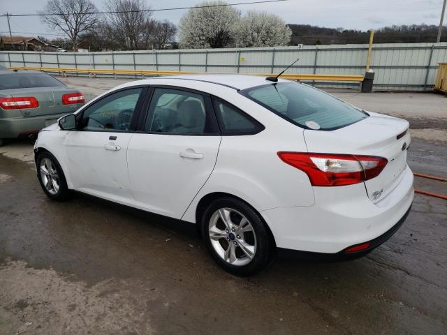 1FADP3F29EL208977 - 2014 FORD FOCUS SE WHITE photo 2