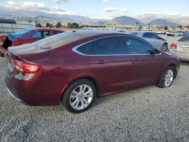 1C3CCCAB8GN160165 - 2016 CHRYSLER 200 LIMITED BURGUNDY photo 3