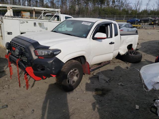 3TYRX5GN3MT027735 - 2021 TOYOTA TACOMA ACCESS CAB Ақ фото 1