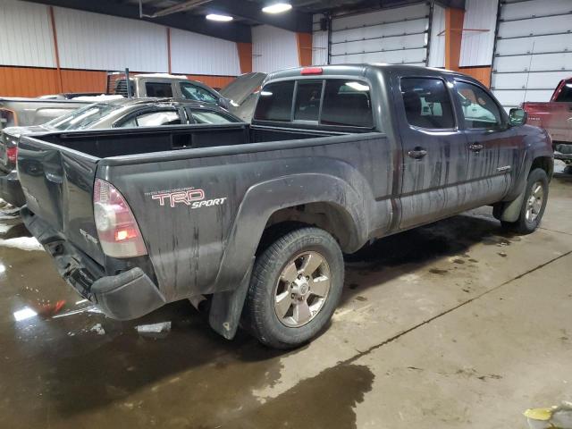 5TEMU52N09Z593982 - 2009 TOYOTA TACOMA DOUBLE CAB LONG BED GRAY photo 3