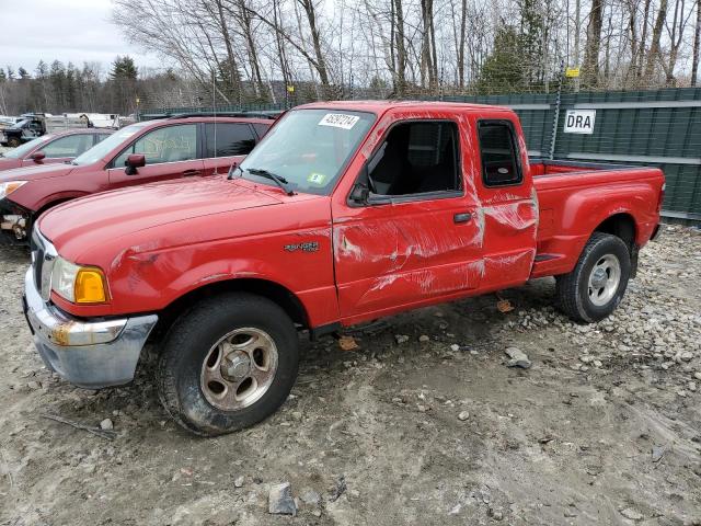 1FTZR15EX4PA71467 - 2004 FORD RANGER SUPER CAB RED photo 1