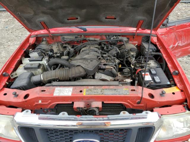 1FTZR15EX4PA71467 - 2004 FORD RANGER SUPER CAB RED photo 11