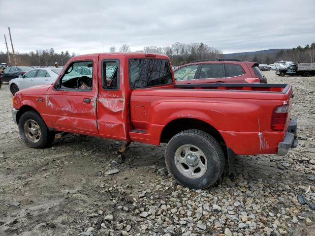 1FTZR15EX4PA71467 - 2004 FORD RANGER SUPER CAB RED photo 2