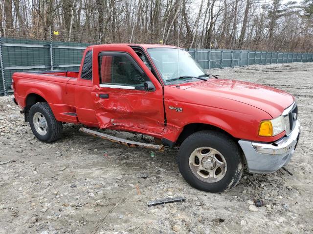 1FTZR15EX4PA71467 - 2004 FORD RANGER SUPER CAB RED photo 4
