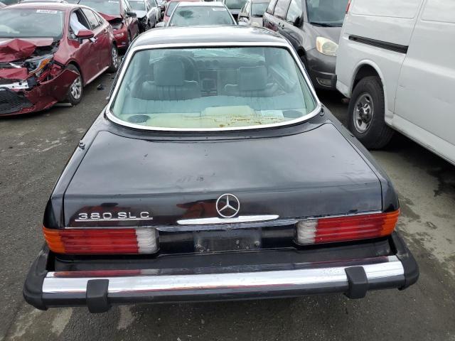 WDBBA25A6BB003042 - 1981 MERCEDES-BENZ 380 SLC BLACK photo 6