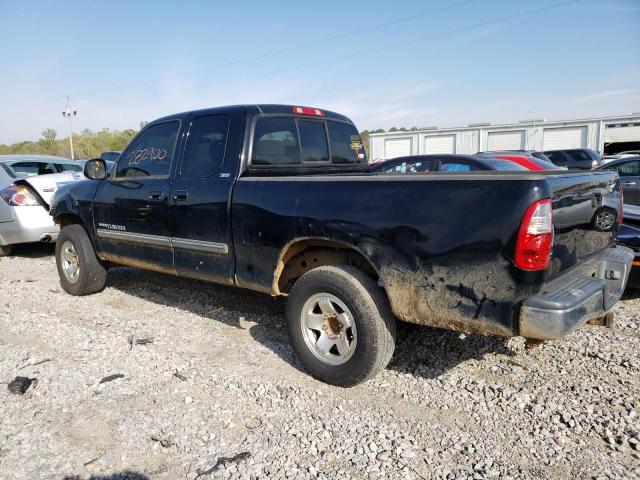 5TBRT34106S474113 - 2006 TOYOTA TUNDRA ACCESS CAB SR5 BLACK photo 2