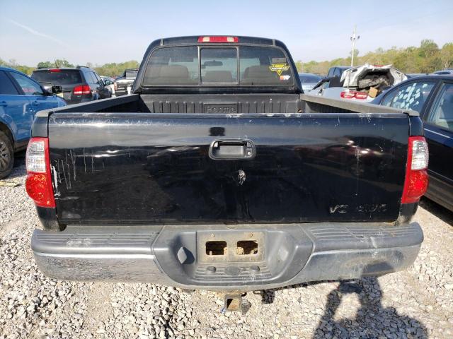 5TBRT34106S474113 - 2006 TOYOTA TUNDRA ACCESS CAB SR5 BLACK photo 6