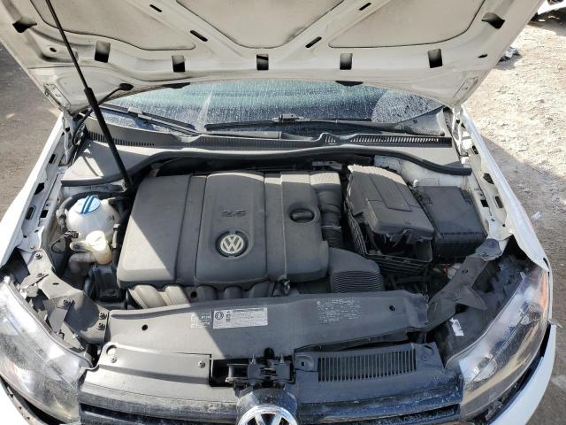 WVWDA7AJ9AW409966 - 2010 VOLKSWAGEN GOLF თეთრი ფოტო 11