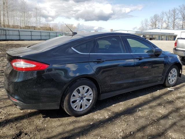 3FA6P0G72ER299593 - 2014 FORD FUSION S BLACK photo 3