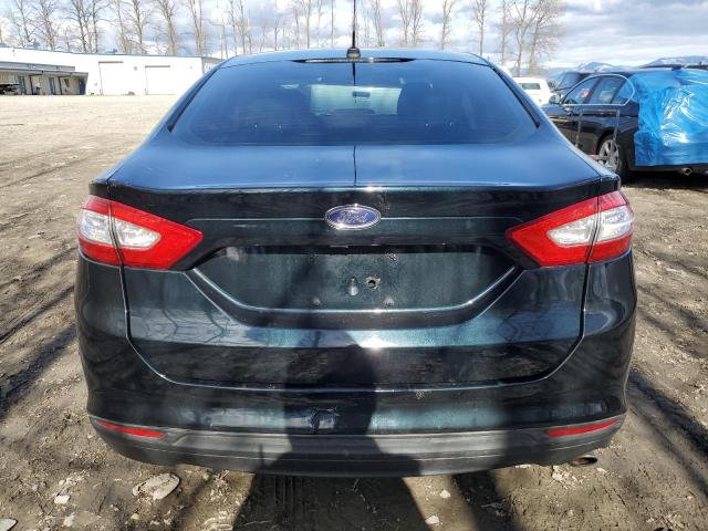 3FA6P0G72ER299593 - 2014 FORD FUSION S BLACK photo 6