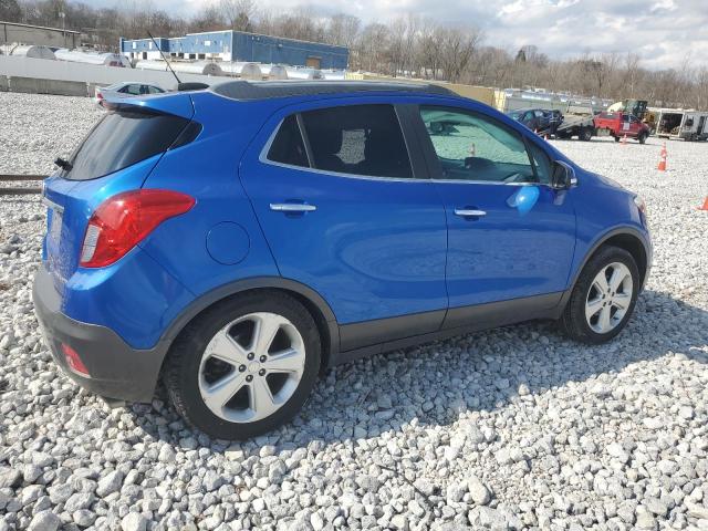 KL4CJASBXGB595396 - 2016 BUICK ENCORE BLUE photo 3