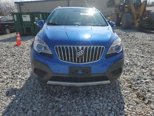 KL4CJASBXGB595396 - 2016 BUICK ENCORE BLUE photo 5