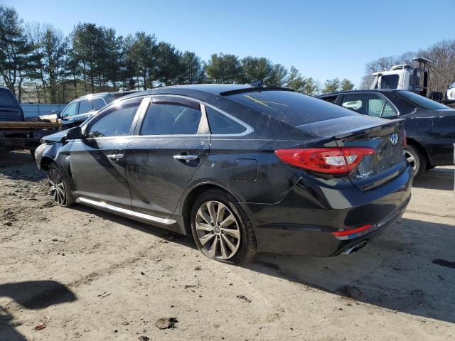 5NPE34AF0GH420281 - 2016 HYUNDAI SONATA SPORT BLACK photo 2