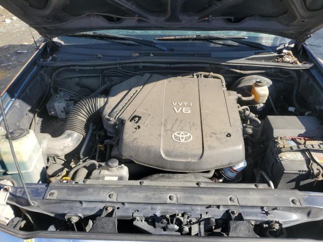 5TEJU62N77Z324724 - 2007 TOYOTA TACOMA DOUBLE CAB PRERUNNER BLUE photo 11