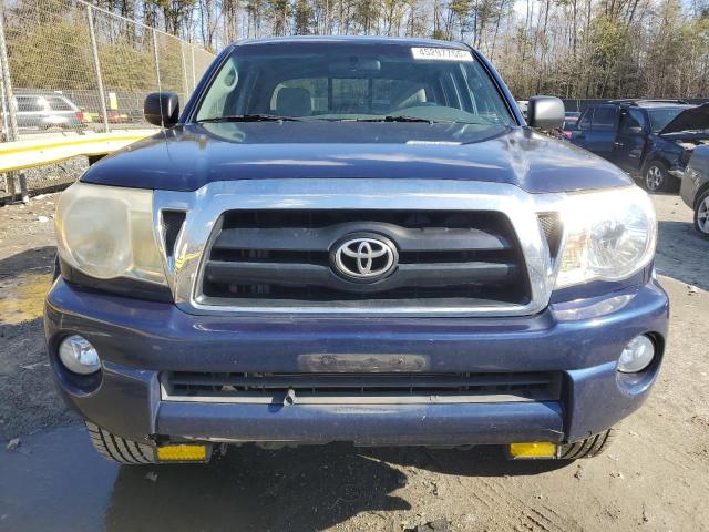5TEJU62N77Z324724 - 2007 TOYOTA TACOMA DOUBLE CAB PRERUNNER BLUE photo 5