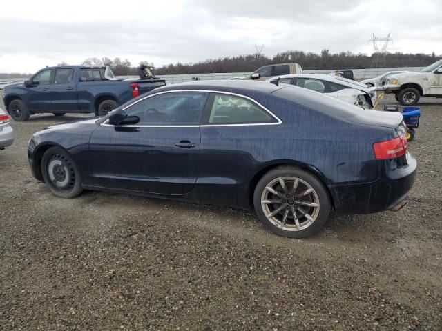 WAULFAFR0AA055211 - 2010 AUDI A5 PREMIUM PLUS BLUE photo 2