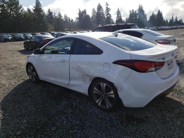 KMHDH6AH9EU024259 - 2014 HYUNDAI ELANTRA CO GS WHITE photo 2