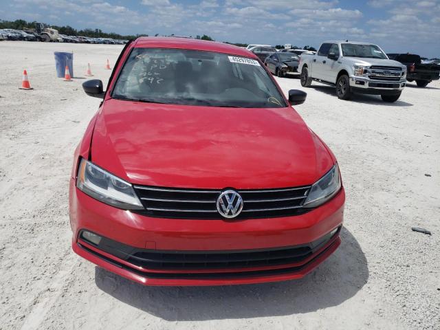 3VWD17AJ4GM332980 - 2016 VOLKSWAGEN JETTA SPORT RED photo 5