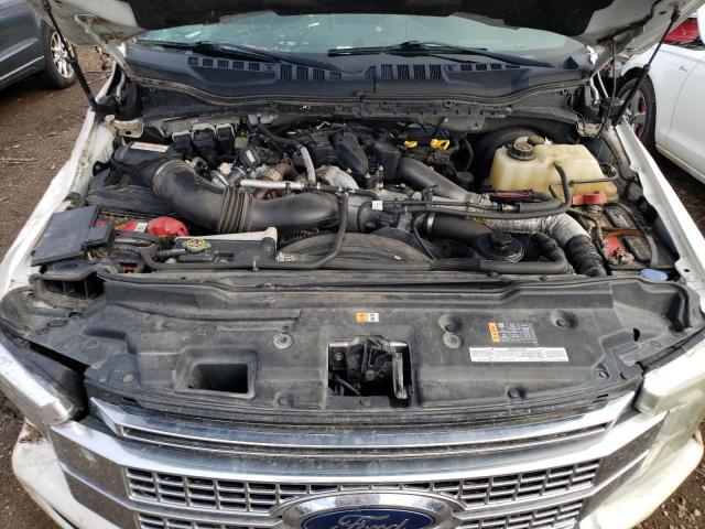 1FT7W2BT8HED24036 - 2017 FORD F250 SUPER DUTY WHITE photo 11