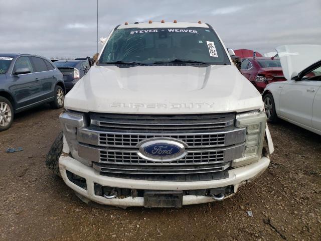 1FT7W2BT8HED24036 - 2017 FORD F250 SUPER DUTY WHITE photo 5