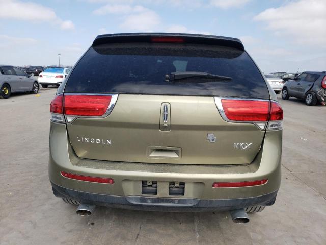 2LMDJ6JKXDBL04653 - 2013 LINCOLN MKX GREEN photo 6