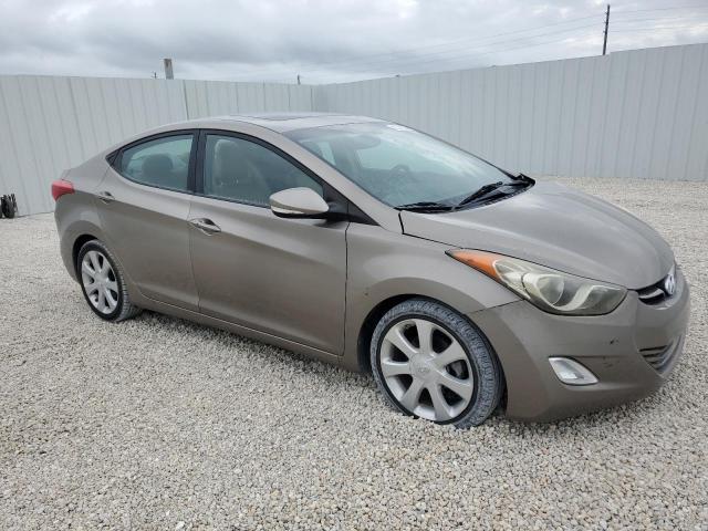 5NPDH4AE1DH332145 - 2013 HYUNDAI ELANTRA GLS TAN photo 4