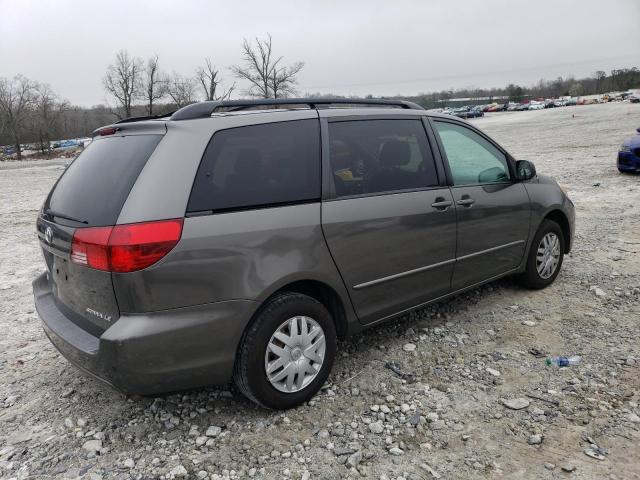 5TDZA23C15S275838 - 2005 TOYOTA SIENNA CE GRAY photo 3