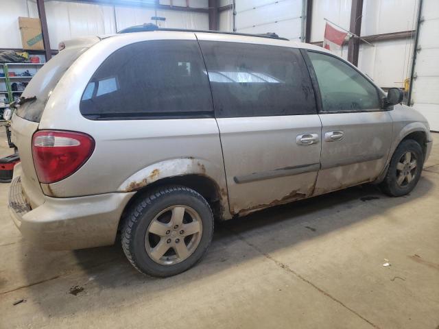 1D4GP45R37B147889 - 2007 DODGE CARAVAN SXT GRAY photo 3