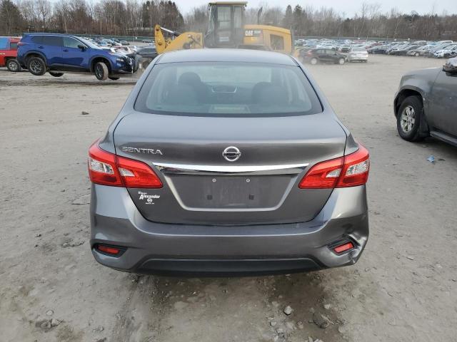 3N1AB7AP3HY246306 - 2017 NISSAN SENTRA S GRAY photo 6