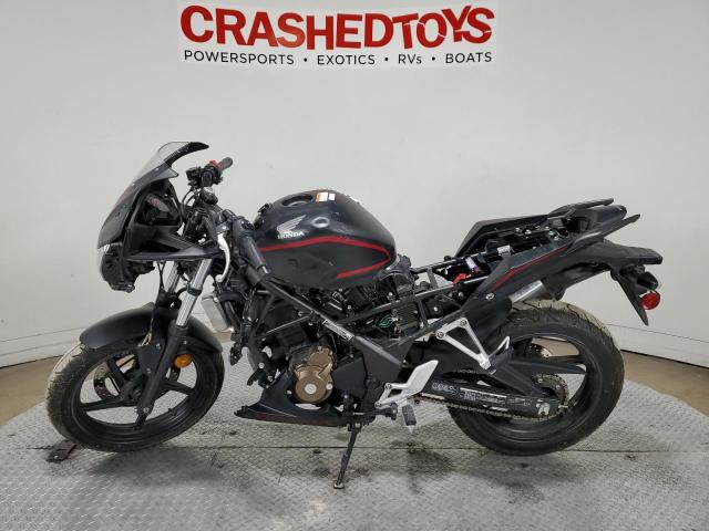 MLHNC5107K5500572 - 2019 HONDA CBR300 R BLACK photo 3