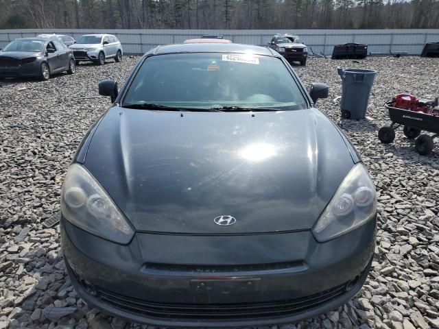 KMHHN66F57U239559 - 2007 HYUNDAI TIBURON GT CHARCOAL photo 5